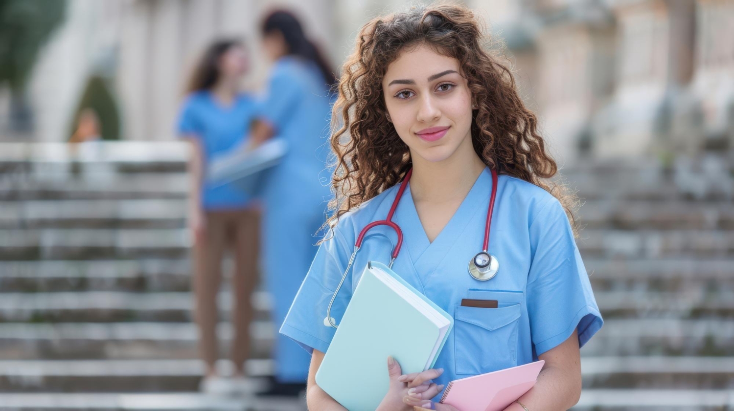 Registered nurse in a healthcare job in Ireland